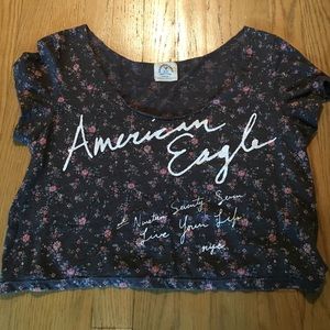 American eagle vintage crop top