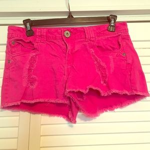 Size 5 pink shorts