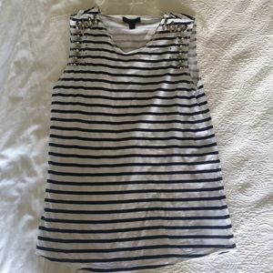 J.Crew Jeweled Tank