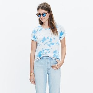 Madewell Cloud-dye tee! Currently sold out online!