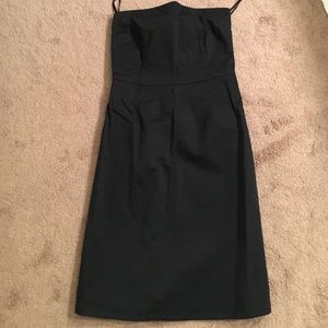 Worn once black strapless