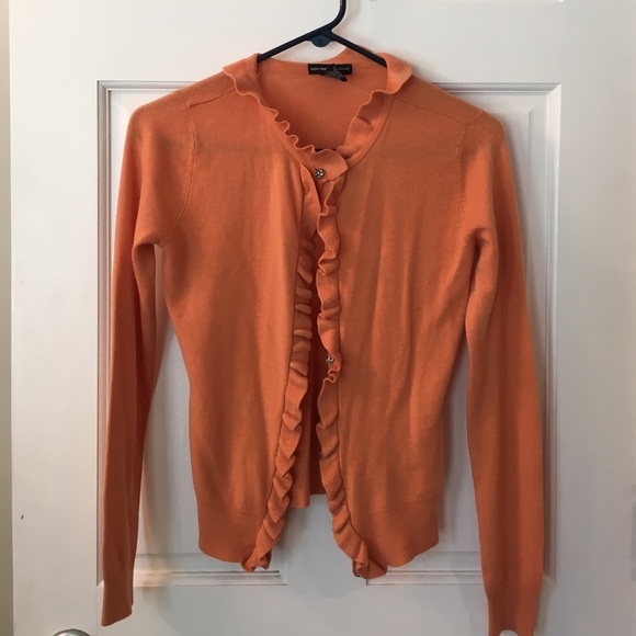 Orange New York and Company Cardigan
