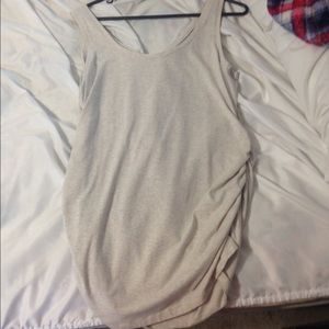 Motherhood maternity beige tank top