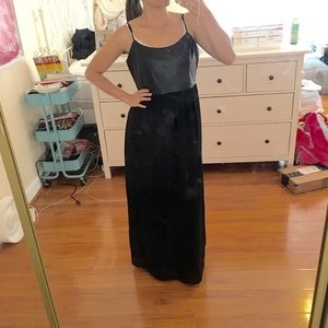 Forever 21 black maxi dress