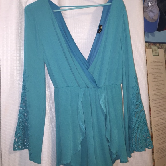 aquamarine romper🐬 - Picture 1 of 3