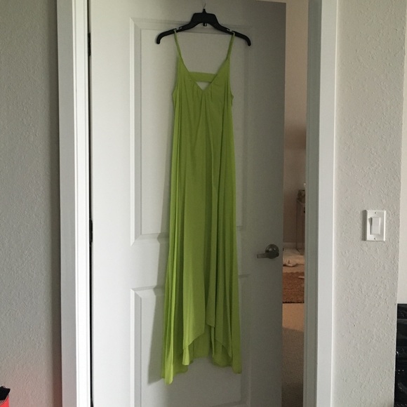 Lime Green gorgeous maxi dress- worn once