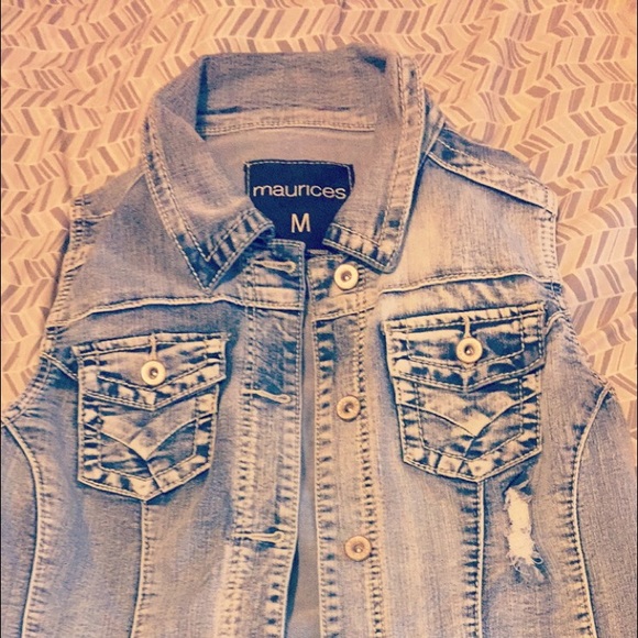 Jean vest only worn once