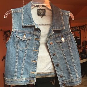 Jean Jacket Vest