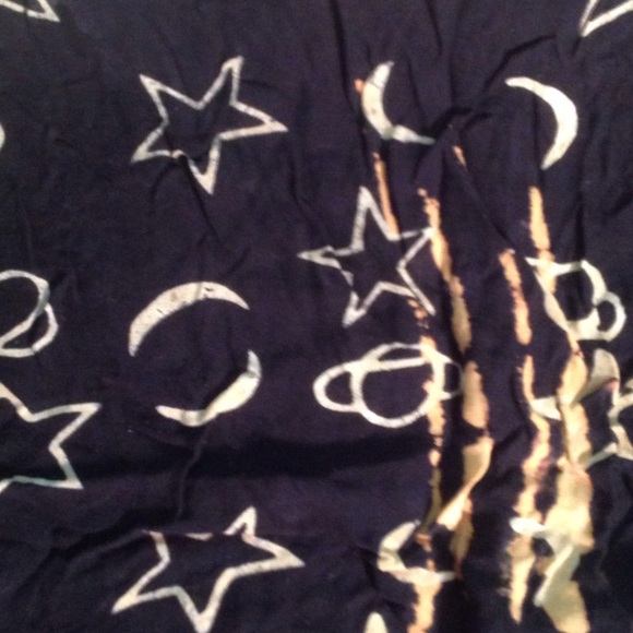 Vintage Moon & Stars Beach Skirt - Picture 2 of 4