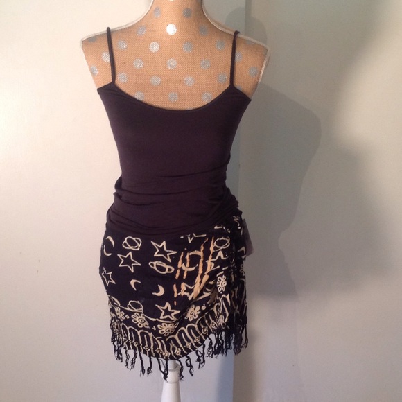 Vintage Moon & Stars Beach Skirt - Picture 4 of 4