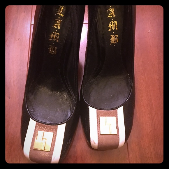 Badass L.A.M.B. Color block Heels