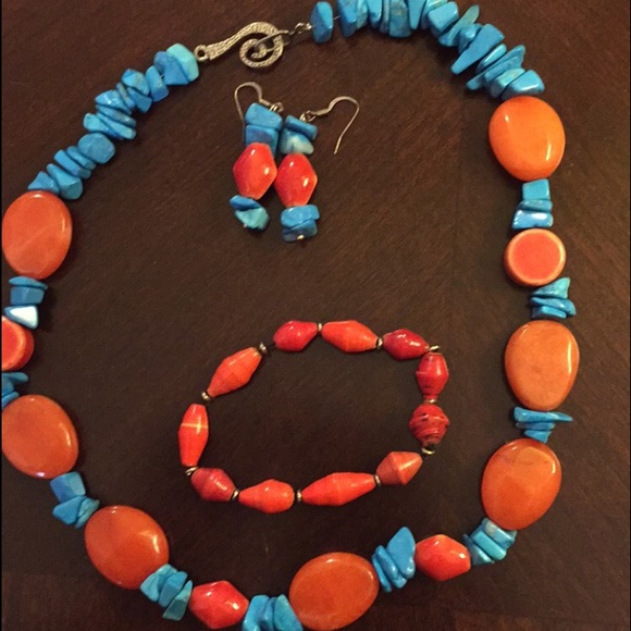 Handcrafted jewelry.