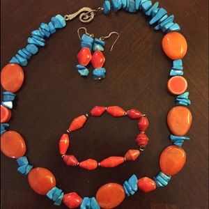 Handcrafted jewelry.