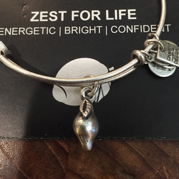 Alex and Ani Zest for Life bracelet in silver🍋 - Picture 2 of 3