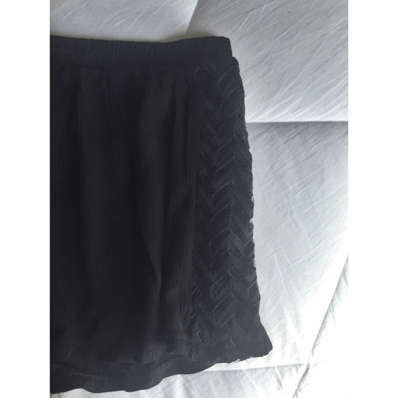 LA Hearts Pants - L.A Hearts Black Soft Flowy Shorts