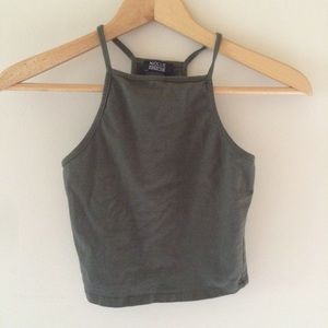 Green PacSun Crop Top