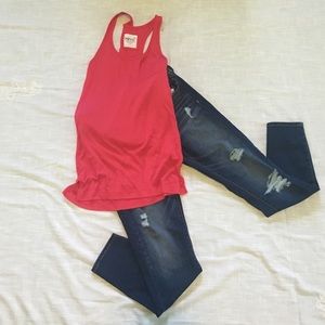 NEW LOWERED PRICE!! Size 6 AEO distressed jeans