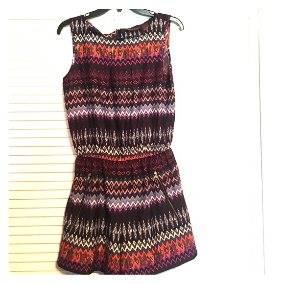 Chevron romper size small