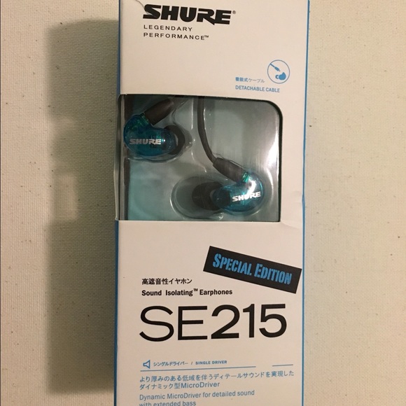 Shure SE215 special edition earphones