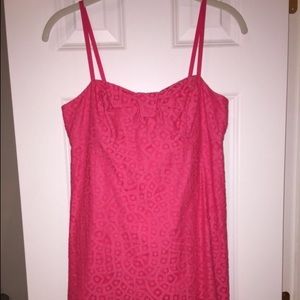 Lilly Pulitzer Karina Sundress (Pink, Size 00)