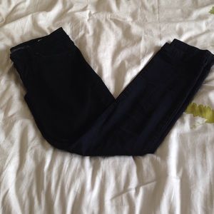 Level 99 Black Skinny Straight Leg Pant