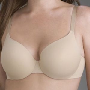 Cacique Back Smoothing Bra 36D NWT Nude