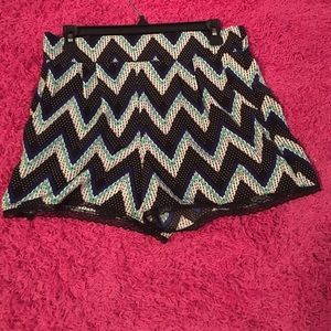 Chevron shorts