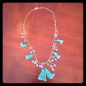Calypso Turquoise and gold necklace!