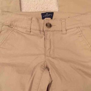 American Eagle Stretchy Kickboot Khakis
