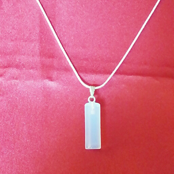 Jewelry - Beautiful Opalite Cylindrical Necklace