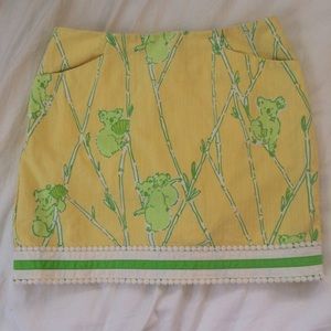 Lilly Pulitzer Koala mini skirt!!