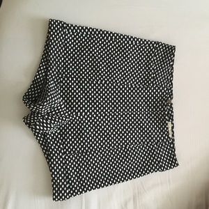 Polka dot shorts