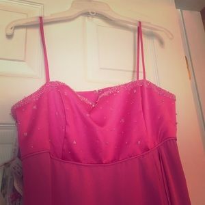 Pink Alfred Angelo dress