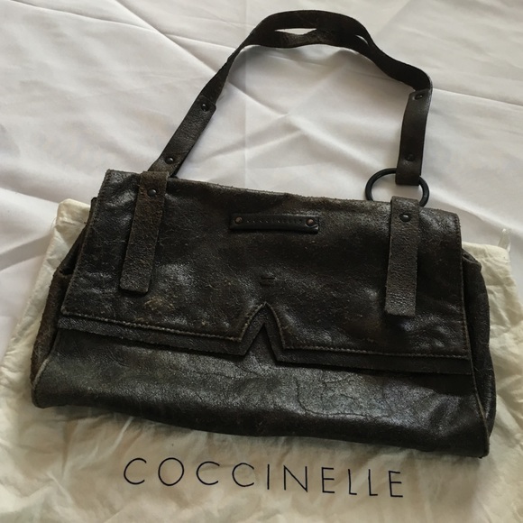 Italian Coccinelle Leather Handbag