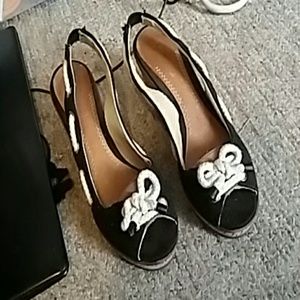 Black and White Wedges