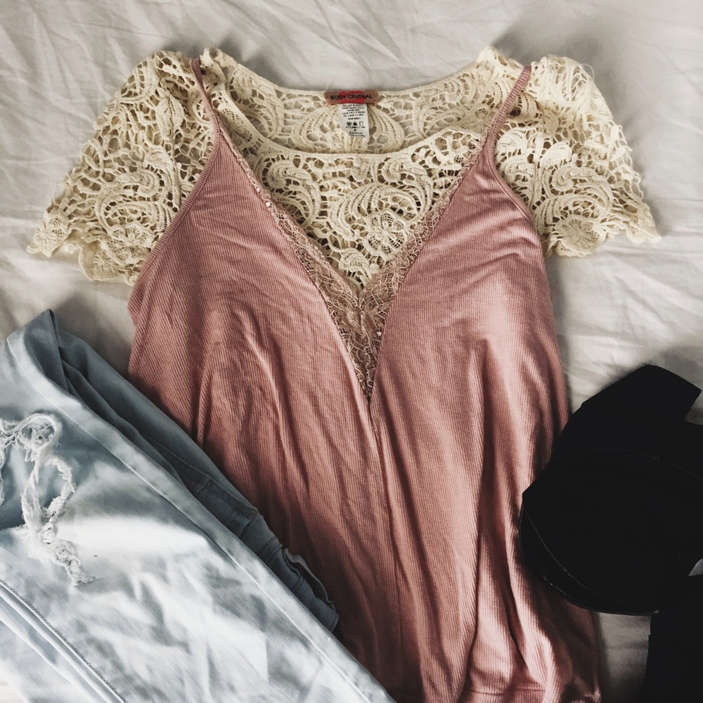 Body Central lace Top