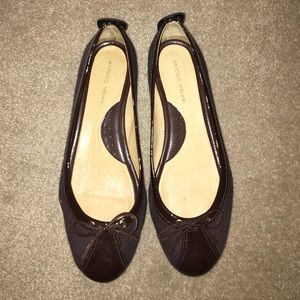 Antonio melani brown flats!