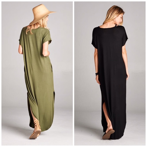 🆕Casual Comfort Maxi Dress - Picture 2 of 4