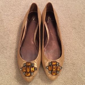 J Vincent embellished flats