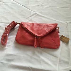 NEW Pink Francesca's clutch or crossbody
