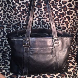 Coach leather bag