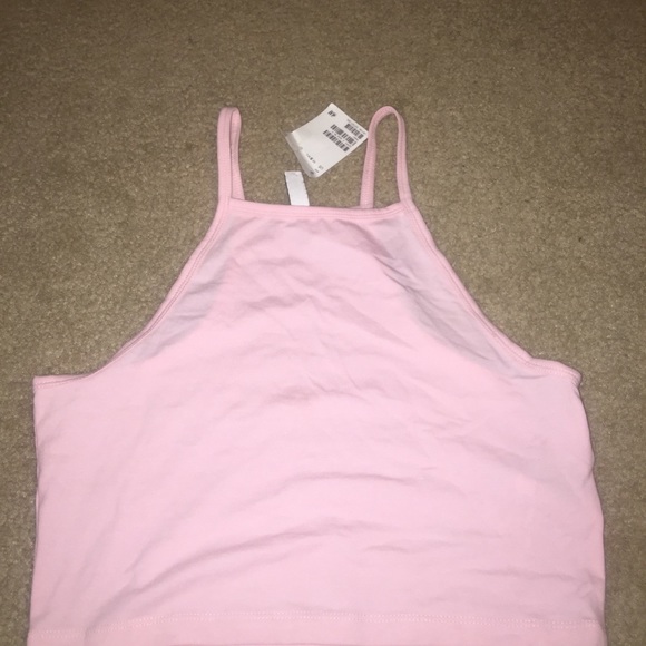 Crew neck crop top