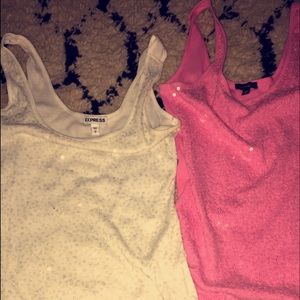Express glitter tanks