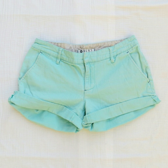 Roxy rolled shorts