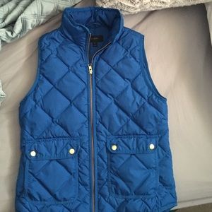 J.Crew quilted cobalt blue best