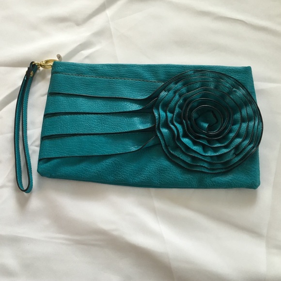 NEW Turquoise clutch