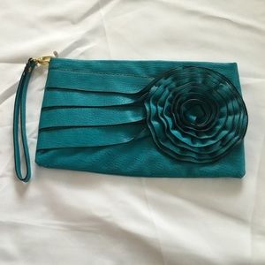 NEW Turquoise clutch