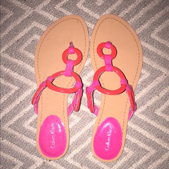 Calvin Klein Pink sandals