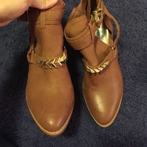 Gianni binni brown leather boots