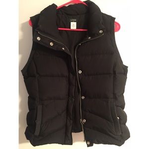 Jcrew puffy vest
